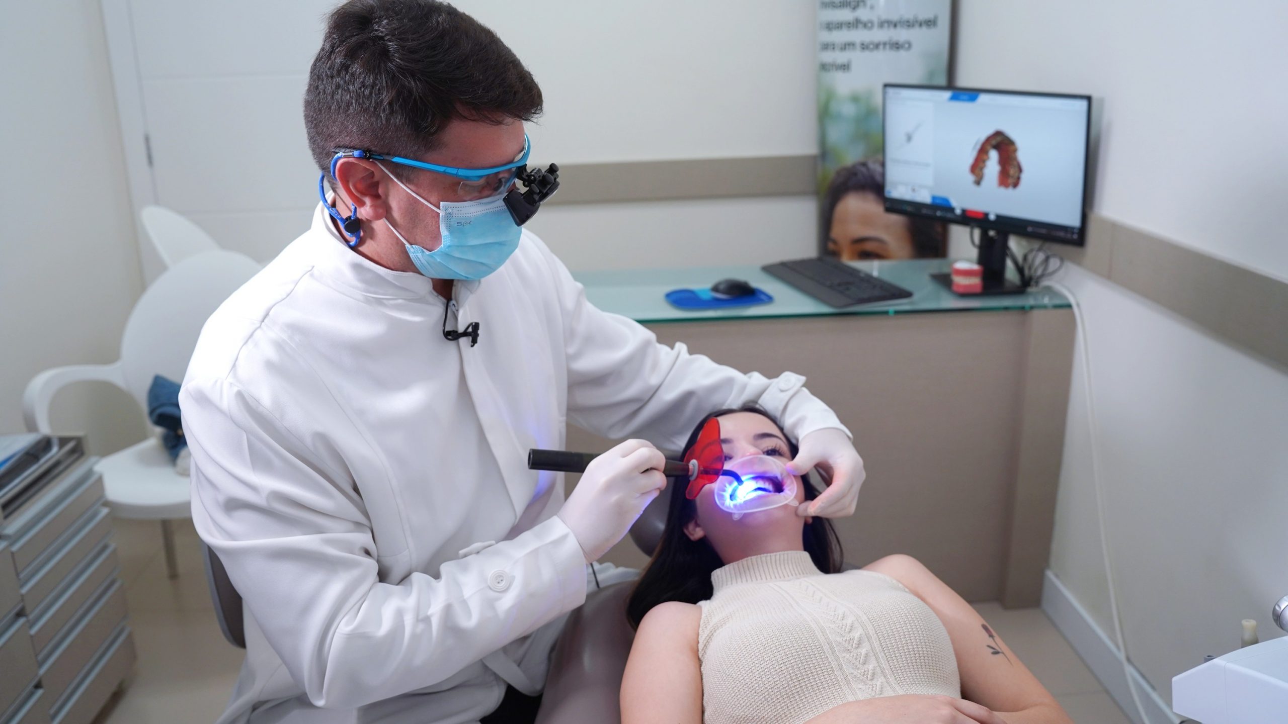 Consultório do Dr. Rodrigo Sandin em São José/SC